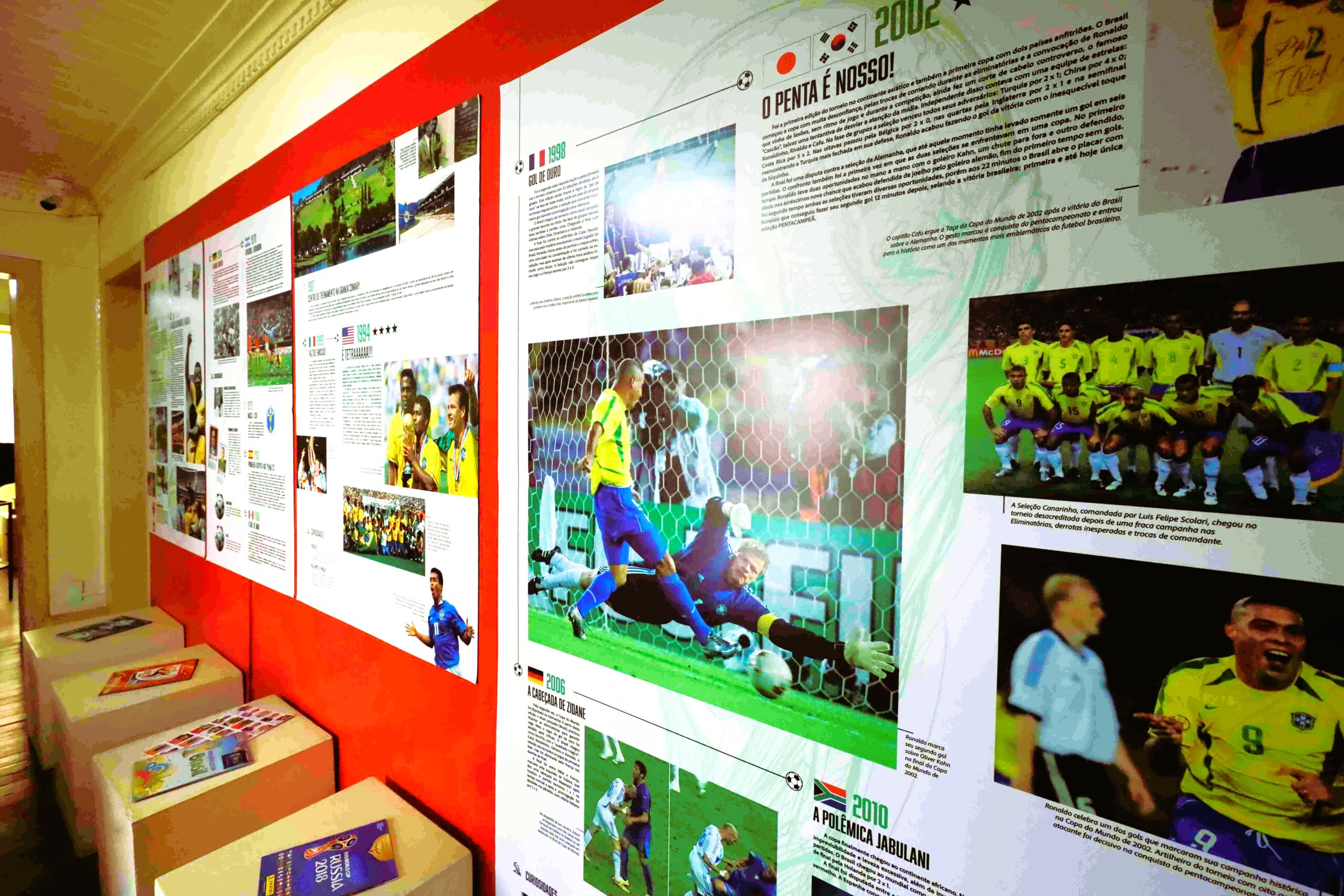 "A Copa do Mundo é Nossa" na Casa da Memória reúne objetos e documentos sobre a história da Seleção Brasileira em Teresópolis.