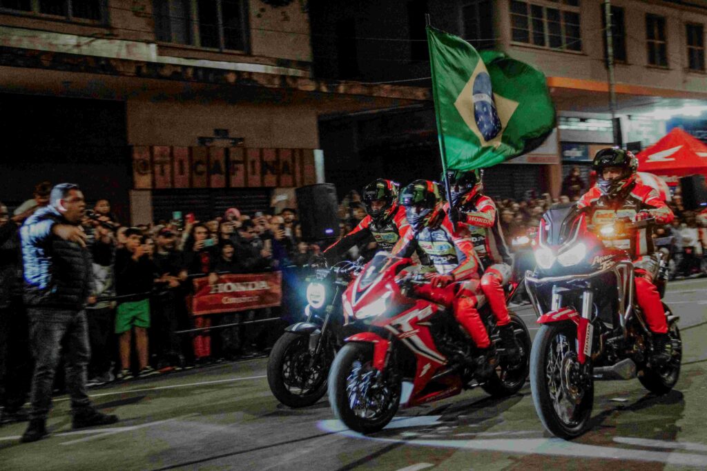 Equipe se apresentou no Parque Regadas, em 2025, e impressionou o público